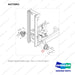 A473001 MOUNT GROUP;FRONT AXLE - full parts diagram, item 1 marked - genuine Doosan / Bobcat forklift part