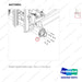A473001 MOUNT GROUP;FRONT AXLE - parts diagram, item 1 shown - genuine Doosan / Bobcat forklift part