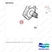 A473131 TRANSFER ASSY;REAR DRIVE - parts diagram, item 33 shown - genuine Doosan / Bobcat forklift part