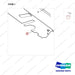 A481245 Floor Plate Gp - parts diagram, item 1 shown - genuine Doosan / Bobcat forklift part