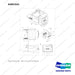 A481541 Outer Panel Gp - full parts diagram, item 4 marked - genuine Doosan / Bobcat forklift part