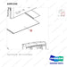 A491244 Outer Panel Gp - parts diagram, item 2 shown - genuine Doosan / Bobcat forklift part