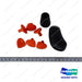 Knob Kit; (3-4 Hydra.function) - Doosan Forklift Part A501493