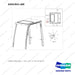 A501941-AM CABIN,MODULAR A - full parts diagram, item 1-02 marked - genuine Doosan / Bobcat forklift part