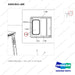 A501941-AM CABIN,MODULAR A - parts diagram, item 1-02 shown - genuine Doosan / Bobcat forklift part