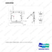 A501958 COVER ASSY,CABIN;REAR - full parts diagram, item 6 marked - genuine Doosan / Bobcat forklift part
