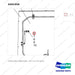 A501958 COVER ASSY,CABIN;REAR - parts diagram, item 6 shown - genuine Doosan / Bobcat forklift part