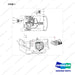 A504910 Panel Gp-Control - 36 Volt - full parts diagram, item 1 marked - genuine Doosan / Bobcat forklift part