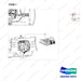 A504910 Panel Gp-Control - 36 Volt - parts diagram, item 1 shown - genuine Doosan / Bobcat forklift part