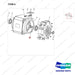 A504989 Pump-Motor Ass'y - 36/48 Volt - parts diagram, item 6 shown - genuine Doosan / Bobcat forklift part