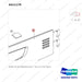 A511179 PANEL;GP-OUTER(B20/25S-5) - parts diagram, item 9 shown - genuine Doosan / Bobcat forklift part