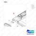 A511338 Hood Gp-Fingertip - 3.0/3.2 Ton - parts diagram, item 1 shown - genuine Doosan / Bobcat forklift part