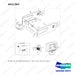 A511367 PANEL;GP-OUTER(B30/32S-5) - full parts diagram, item 10 marked - genuine Doosan / Bobcat forklift part
