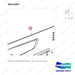 A511367 PANEL;GP-OUTER(B30/32S-5) - parts diagram, item 10 shown - genuine Doosan / Bobcat forklift part