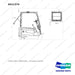 A511374 COVER ASSY,CABIN;REAR - full parts diagram - genuine Doosan / Bobcat forklift part