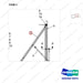 A511390 COVER ASSY,CABIN;REAR - parts diagram, item 3 shown - genuine Doosan / Bobcat forklift part