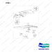 A521483 Top Panel Gp - B30/35X-5 - full parts diagram, item 1 marked - genuine Doosan / Bobcat forklift part