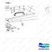 A521483 Top Panel Gp - B30/35X-5 - parts diagram, item 1 shown - genuine Doosan / Bobcat forklift part