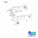 A521622 Outer Panel Gp - B22/25X-5 - full parts diagram, item 1 marked - genuine Doosan / Bobcat forklift part