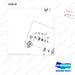 A523120 Drive Axle As - parts diagram, item 20 shown - genuine Doosan / Bobcat forklift part