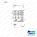 A581472 HOOD ASSY;B40/50X CH10 - full parts diagram, item 1 marked - genuine Doosan / Bobcat forklift part