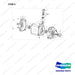 A584931 MOTOR ASSY,PUMP - full parts diagram, item 5 marked - genuine Doosan / Bobcat forklift part