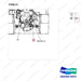 A601028 Air Cleaner Gp - parts diagram, item 21 shown - genuine Doosan / Bobcat forklift part