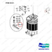 A641052 Control Gp-Brake - parts diagram, item 35-01 shown - genuine Doosan / Bobcat forklift part