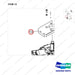 A641735 Control Gp-Brake - parts diagram, item 13 shown - genuine Doosan / Bobcat forklift part