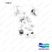 A641750 Control Gp-Brake - full parts diagram, item 37 marked - genuine Doosan / Bobcat forklift part