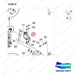 A641750 Control Gp-Brake - parts diagram, item 37 shown - genuine Doosan / Bobcat forklift part