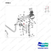 A641810 Lines Gp-Mast Operating - parts diagram, item 2 shown - genuine Doosan / Bobcat forklift part