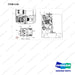 A644225 Panel Gp-Control - full parts diagram, item 5-04 marked - genuine Doosan / Bobcat forklift part