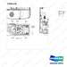 A644283 Panel Gp-Control - parts diagram, item 8-02 shown - genuine Doosan / Bobcat forklift part