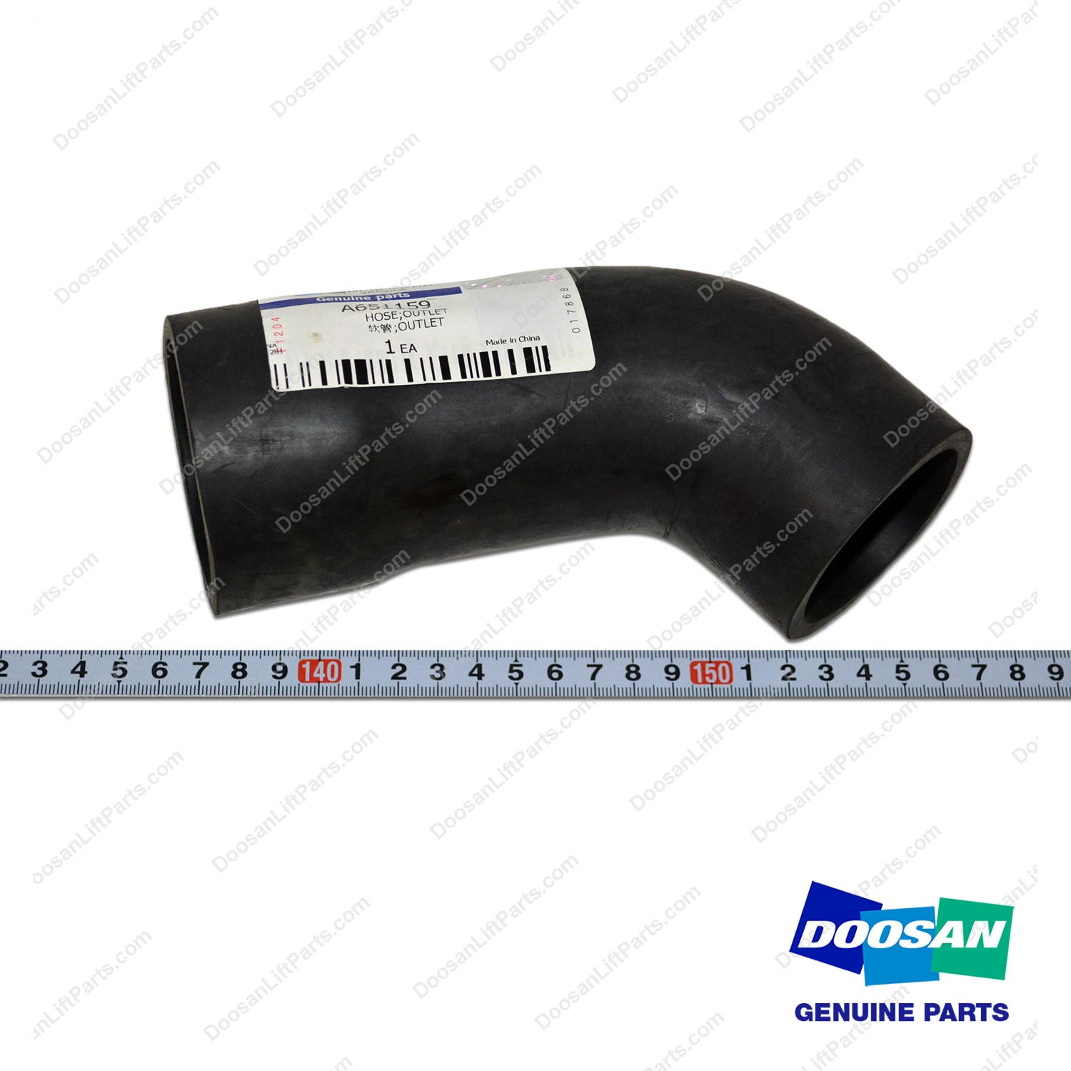 Hose;outlet - Doosan Forklift Part A651159