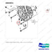 A663651 TIMING GEAR CASE;V2403 - parts diagram, item 1-01 shown - genuine Doosan / Bobcat forklift part