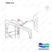 AC114 HPT28 HAND PALLET TRUCK - HANDLE - parts diagram, item 114 shown - genuine Doosan / Bobcat forklift part