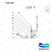 AC304 HPT28 HAND PALLET TRUCK - PUMP - parts diagram, item 304 shown - genuine Doosan / Bobcat forklift part