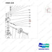 AC319 HPT28 HAND PALLET TRUCK - PUMP - parts diagram, item 319 shown - genuine Doosan / Bobcat forklift part