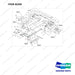 ACB209 HPT28 HAND PALLET TRUCK - FRAME - full parts diagram, item B209 marked - genuine Doosan / Bobcat forklift part
