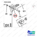 ACB209 HPT28 HAND PALLET TRUCK - FRAME - parts diagram, item B209 shown - genuine Doosan / Bobcat forklift part