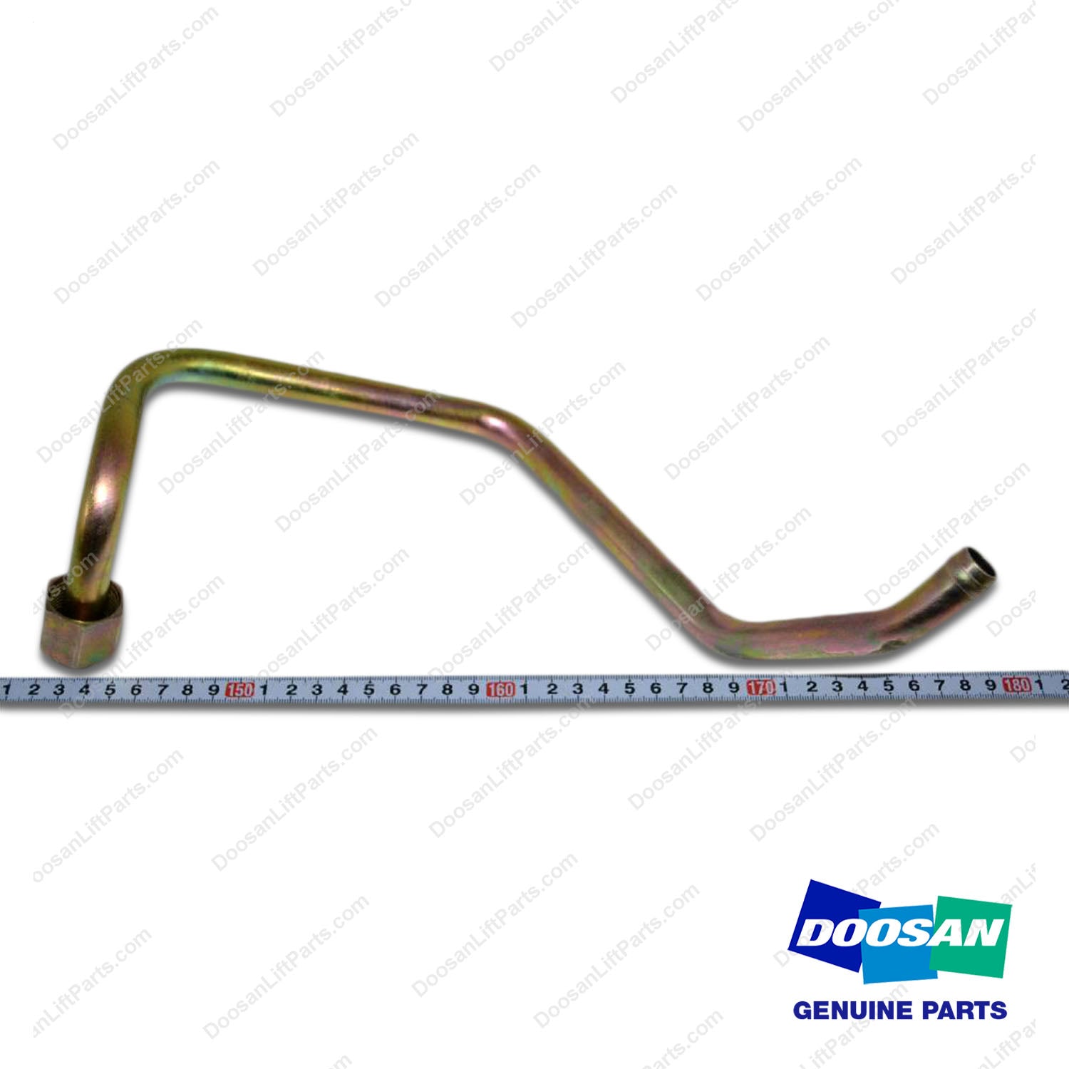Pipe ASSY-Radiator Out - Doosan Forklift Part D130896A