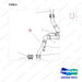 D130976 CH/AR-HIGH PRECLEANER - parts diagram, item 6 shown - genuine Doosan / Bobcat forklift part