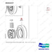 D141217 TIRE;DOUBLE SOLID DRV,PNEU STR - parts diagram, item 2 shown - genuine Doosan / Bobcat forklift part