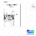 D147431 WIRING GP-INSTRUMENT&IGNITION(3/3) - parts diagram, item 6 shown - genuine Doosan / Bobcat forklift part