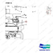 D148474 CH/OV AR.-G TO DUAL(GC) - parts diagram, item 14 shown - genuine Doosan / Bobcat forklift part