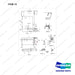 D150691 HOOD GP - full parts diagram, item 13 marked - genuine Doosan / Bobcat forklift part