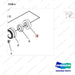 D160266 AXLE GP-DRIVE - (1/2) - parts diagram, item 4 shown - genuine Doosan / Bobcat forklift part