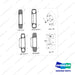 D160683 WHEEL GP-TIRE & DRIVE AND MOUNTING - full parts diagram - genuine Doosan / Bobcat forklift part