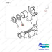 D160973 OIL PUMP GP - 1004 E/G - parts diagram, item 6 shown - genuine Doosan / Bobcat forklift part